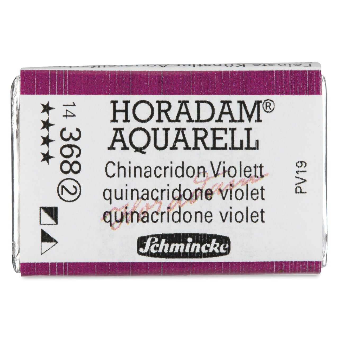 Schmincke Horadam Aquarell Watercolor - Quinacridone Violet, Full Pan